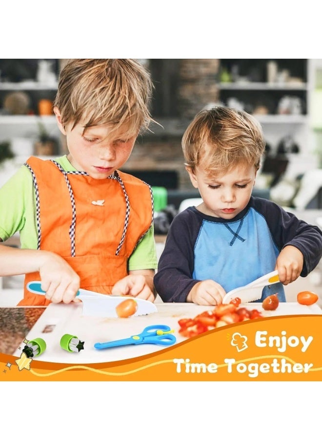 Fyliz 17 Pieces Montessori Kitchen Tools for Toddlers-Kids Cooking Sets Real-Toddler Safe Knives Set for Real Cooking - Image 4
